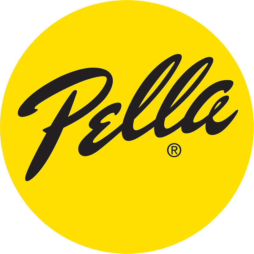 pella windows and doors logo